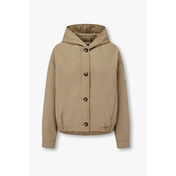 후디드 버튼업 패딩 점퍼 IA16118020103