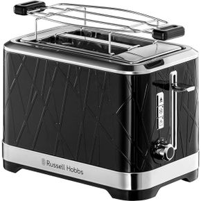 독일 러셀홉스 토스터기 712904 Russell Hobbs 스트럭처 2809156 Toaster 1050 W 2 Slices 블랙