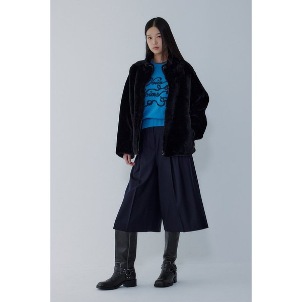 메리노 집업 무스탕 점퍼 7115475907199