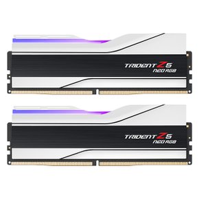 G.SKILL DDR5-6000 32GB CL30 TRIDENT Z5 NEO RGB J 화이트 패키지 메모리 (16Gx2 AMD전용)