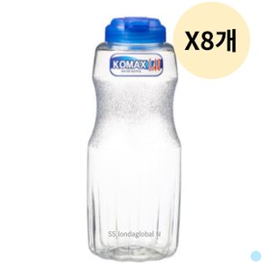 코멕스 가정 상가 식당용 물병 냉장고 물통 1.4L X8개