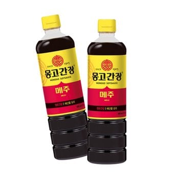  몽고 메주간장 900ml 6개