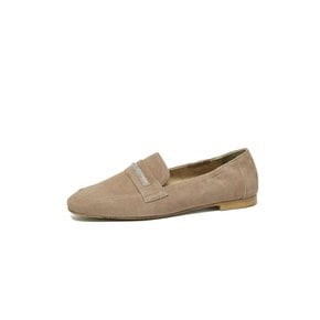 Classic Suede Loafer_Cocoa Beige