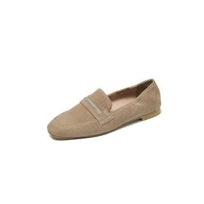 Classic Suede Loafer_Cocoa Beige