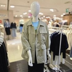 올리브데올리브 OW5MM300 허리스트링 루즈핏 점퍼