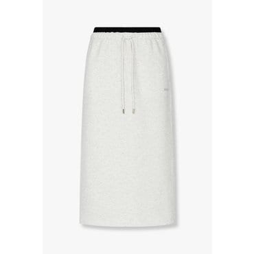 GCUT [지컷25S/S]로고 자수 드로스트링 스커트(7215135203)