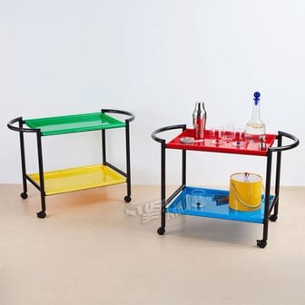 MoMA 모마 보덤 바 카트 & 티 트롤리 MOMA BODUM BAR CART & TEA TROLLEY