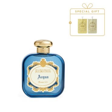 산타마리아노벨라 아쿠아 오 드 퍼퓸 50ml (+프리지아 바디듀오 (워시+로션) 8ml*2)