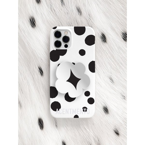 [SET] 달마시안 미러 플라워톡 세트 (슬림/카드/범퍼/맥세이프)