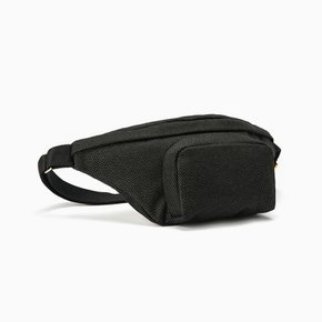 [LWL/엘더블유엘] WAISTBAG HERRINGBONE (웨이스트백 헤링본) Black