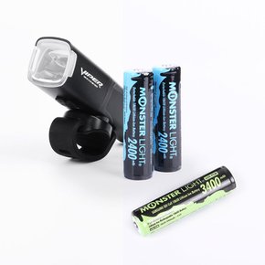 바이퍼 3400mAh 충전식 LED 자전거라이트 전동킥보드 전조등 후레쉬 MB1000V