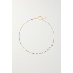 14-karat Gold Diamond Choker 골드