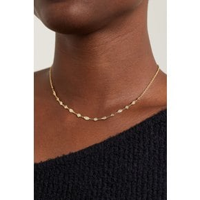 14-karat Gold Diamond Choker 골드