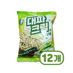 맛슐랭 대파크림맛스낵 봉지스낵 60g x 12개