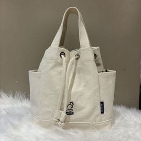 샐리 캔버스 버켓백 3810 아이보리 Sally Canvas Bucket Bag 3810 IVORY