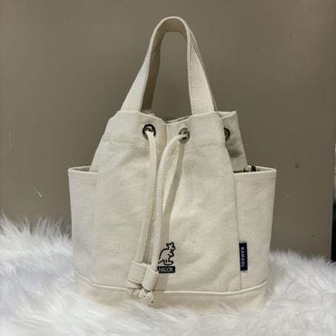 캉골 샐리 캔버스 버켓백 3810 아이보리 Sally Canvas Bucket Bag 3810 IVORY