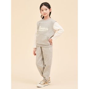 *시즌오프30%*[BEANPOLE KIDS] 24SS바서티레이어드스웨트상하세트(2종 택1)