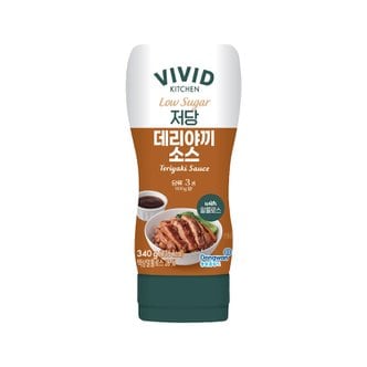 동원홈푸드 비비드키친 저당 데리야끼 소스 340g