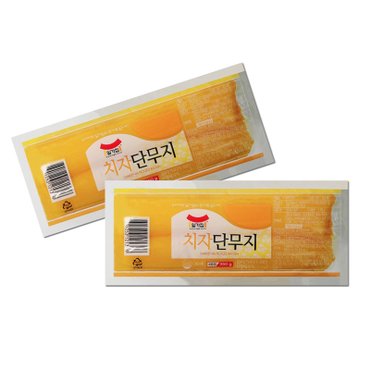  일미 일가집 치자단무지 350g 6개