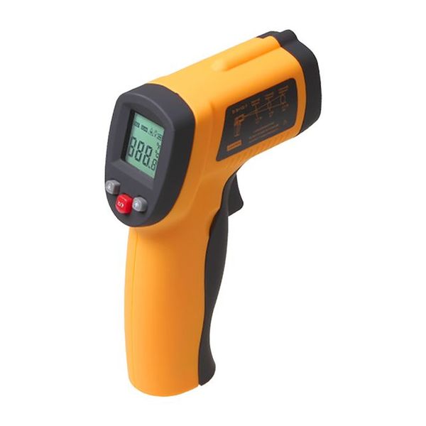 레이저 적외선 온도계 털 비접촉식 측정기 온도측정기 온도 온습도계 비접촉 측정 습도계 GS320