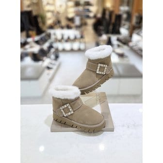 미소페 [시흥점] 여성 3센티 사각장식 어그부츠 (712446023)