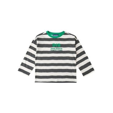 리틀그라운드 데님인더박스DB-배색드랍숄더티셔츠75A11-330-02