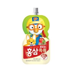 메가커피 뽀로로 홍삼쏙쏙 사과매실 100ml