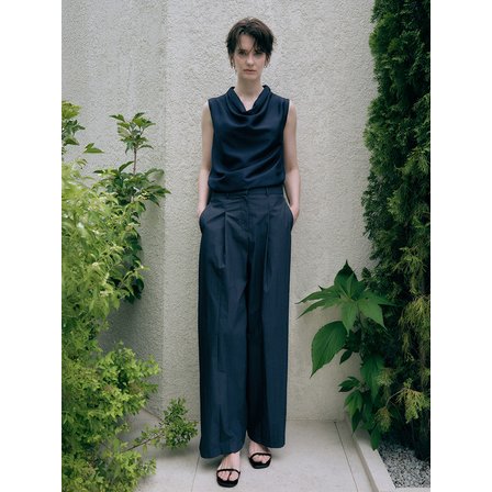 세이지 COOL AIRY TUCK WIDE PANTS ( 2 COLORS)