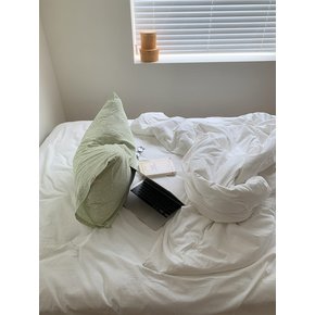헤이즐 면모달 무소음 자루형 베개커버 3컬러