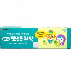 메론향 뉴 뽀로로치약 저불소 90g X ( 2매입 )