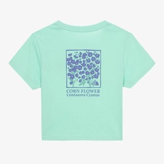 노스페이스 [노스페이스 공식] NT7UR32E 여성 플로렛 반팔 티셔츠_PISTACHIO GREEN