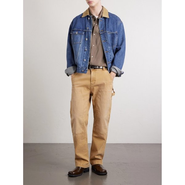 포 코너스 로고 자수 캔버스 웨스턴 셔츠 46376663162933429