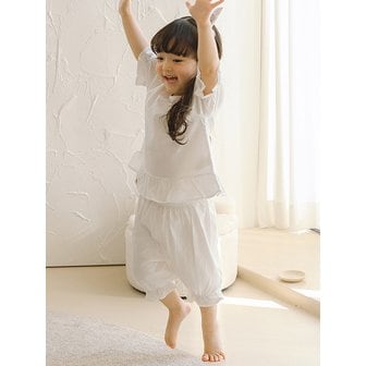 아림클로젯 시원한 공간 - 아기 프릴 홈웨어 세트