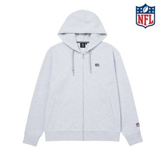 NFL 엔에프엘 [59%▼] - F221UTJ102 에센셜 후드 집업 LMGREY (정상가:119,000원)