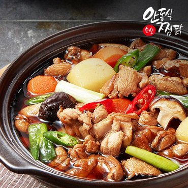 춘천닭갈비 국내산 닭으로 만든 안동식 순살찜닭 1kg