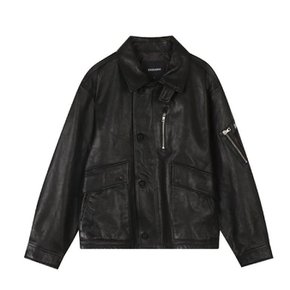[AK수원점] [버커루] 남자레더 카라 자켓(B255LR360P)