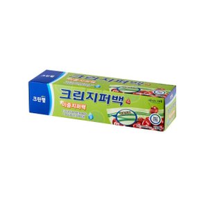 (크린랲) 이중 지퍼백 22cmx25cm 중 20매  크린랩