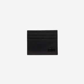 브이로고 시그니쳐 카드 케이스 블랙 Valentino Vlogo Signature Card Case Black