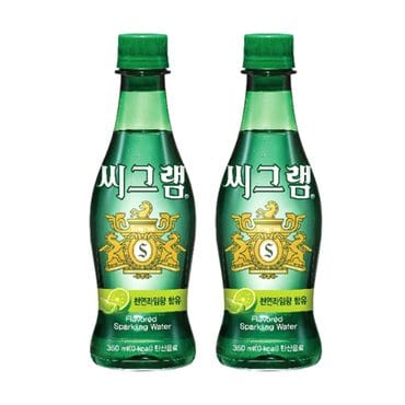  씨그램 라임 350ml 24펫 코카콜라