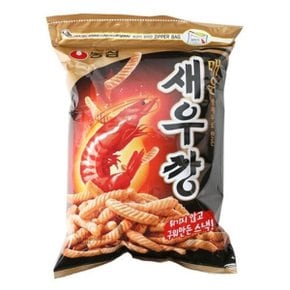 농심 매운새우깡 지퍼 400g