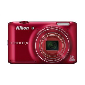 Nikon 디지털 카메라 COOLPIX S6400 터치 패널 액정 광학 12 배 줌 광택 레드 S6400RD