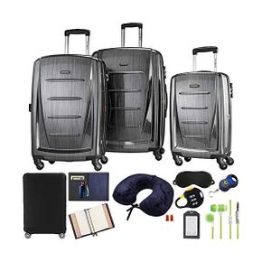 미국 샘소나이트 캐리어 20인치 28인치 Samsonite Winfield 2 패션 3-Piece Spinner Set - Charc