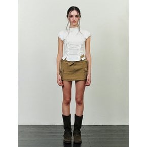 NIX MINI SKIRT khaki