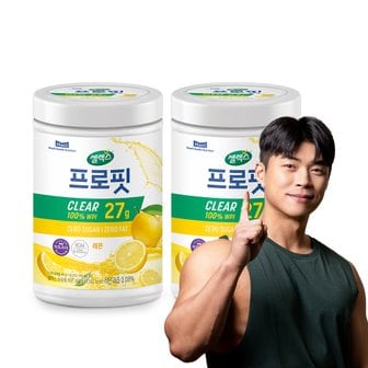 셀렉스 [본사직영] 프로핏 클리어 파우더 레몬 360g  x 2통(16일분) / 100% WPI