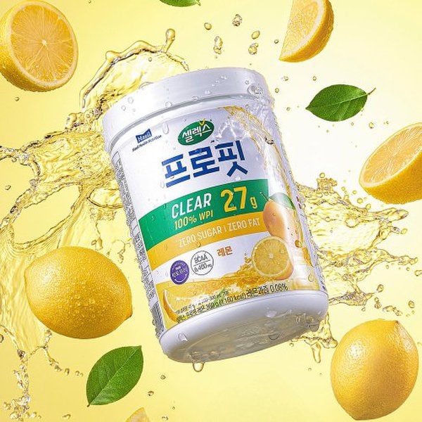 [본사직영] 프로핏 클리어 파우더 레몬 360g  x 2통(16일분) / 100% WPI