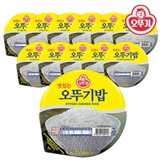 오뚜기밥 210g x 12개