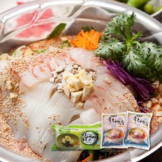 [HACCP인증] 물회 칡냉면 10인분(물회육수400g*10 + 칡냉면2kg)