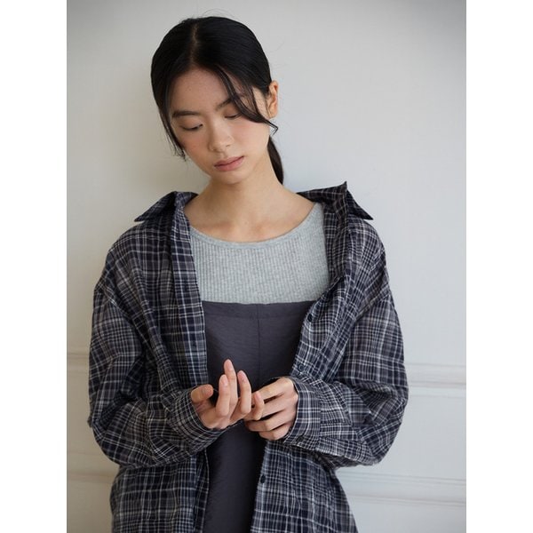 레이 체크 셔츠 [2Colors]