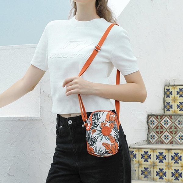 [옷자락] 여자 엄마가방 나들이 패턴 가벼운 미니 크로스백