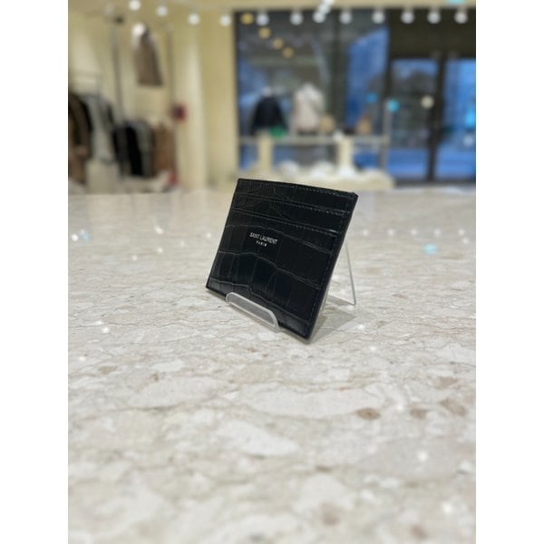 [부산점] 남성 크로커다일 패턴 카드케이스 375946-DZE0E-1000